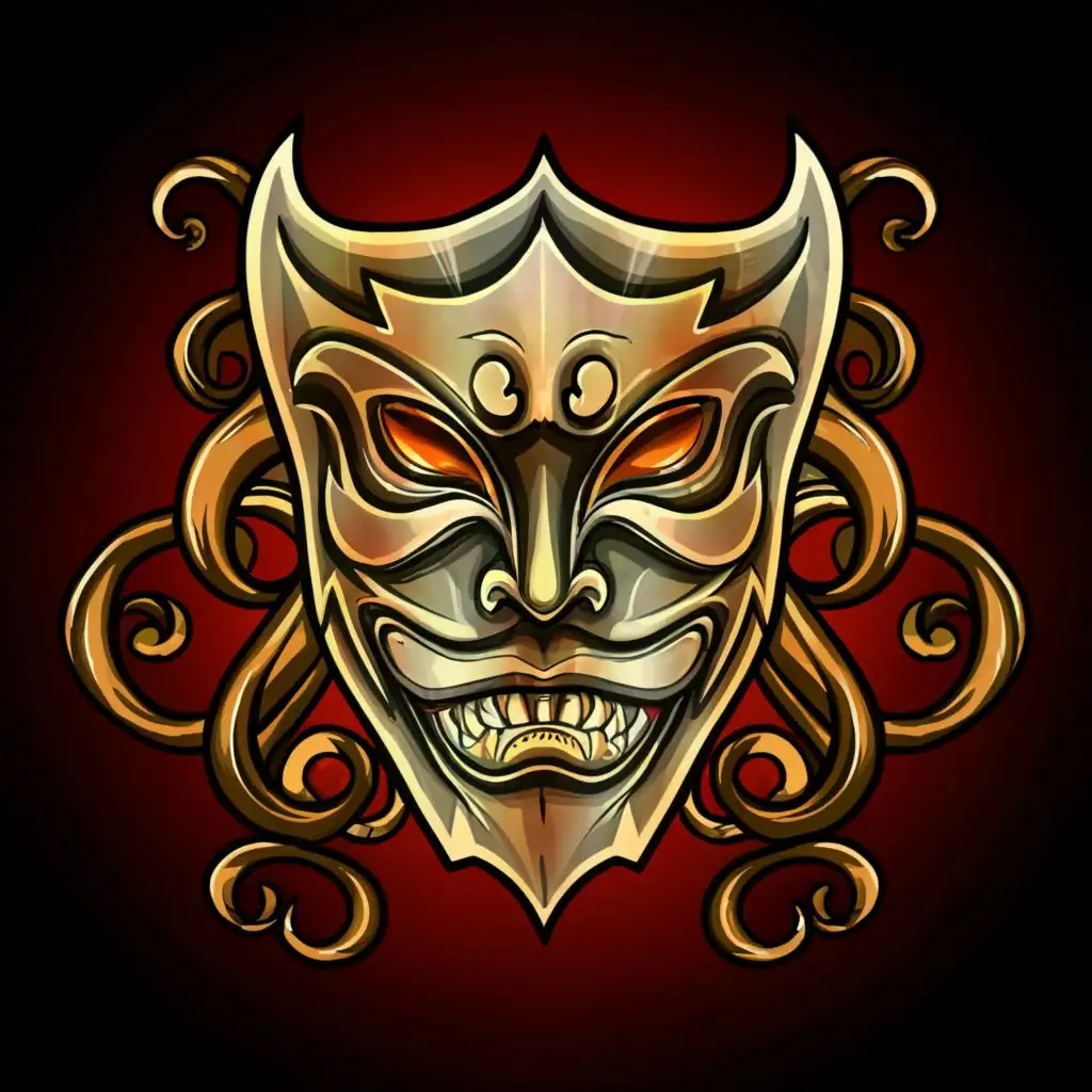logo, Mysterious Mask, without text