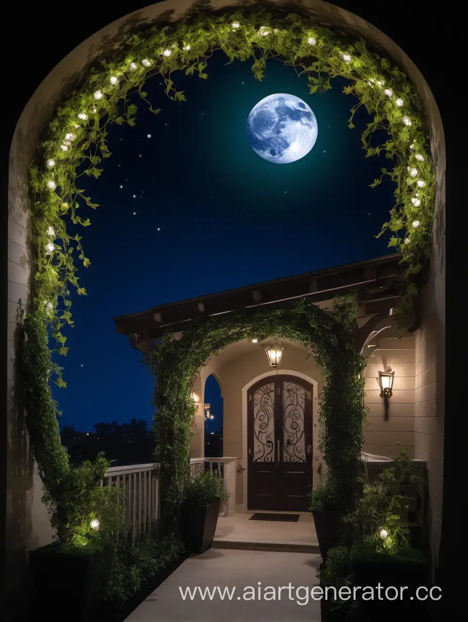 Moonlit-Night-in-a-Luxurious-Grapevine-Setting