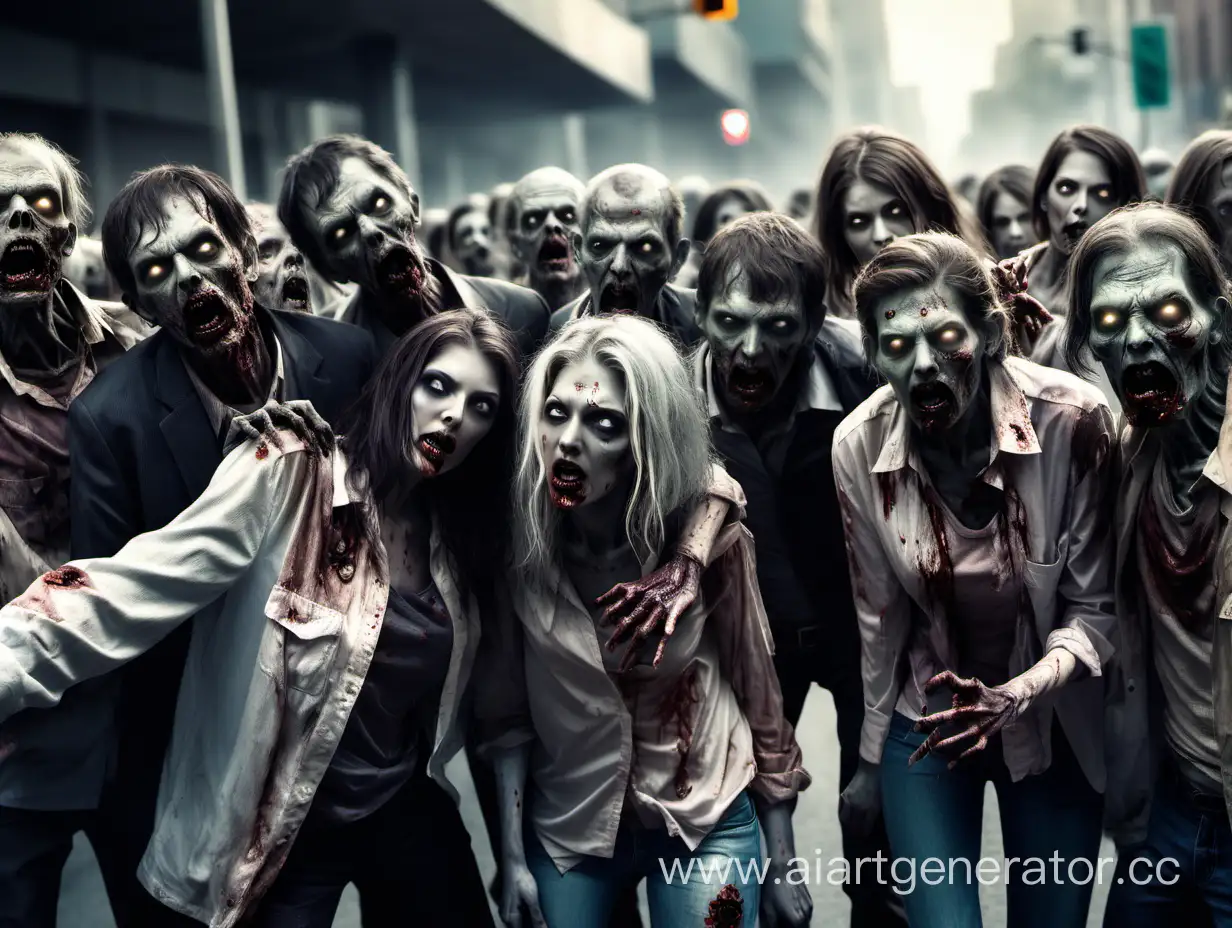 Urban-Zombie-Horde-Marching-Through-City-Streets