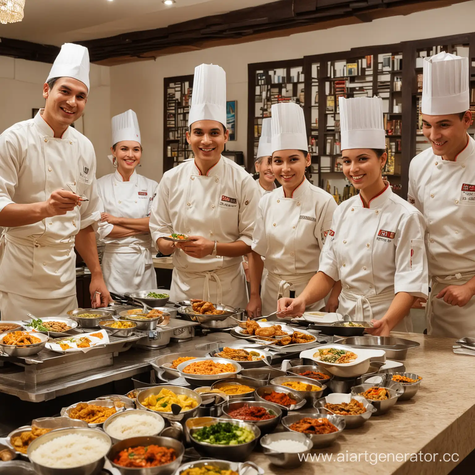 Chefs-Preparing-Traditional-Eastern-Cuisine-in-a-Vibrant-Restaurant-Kitchen