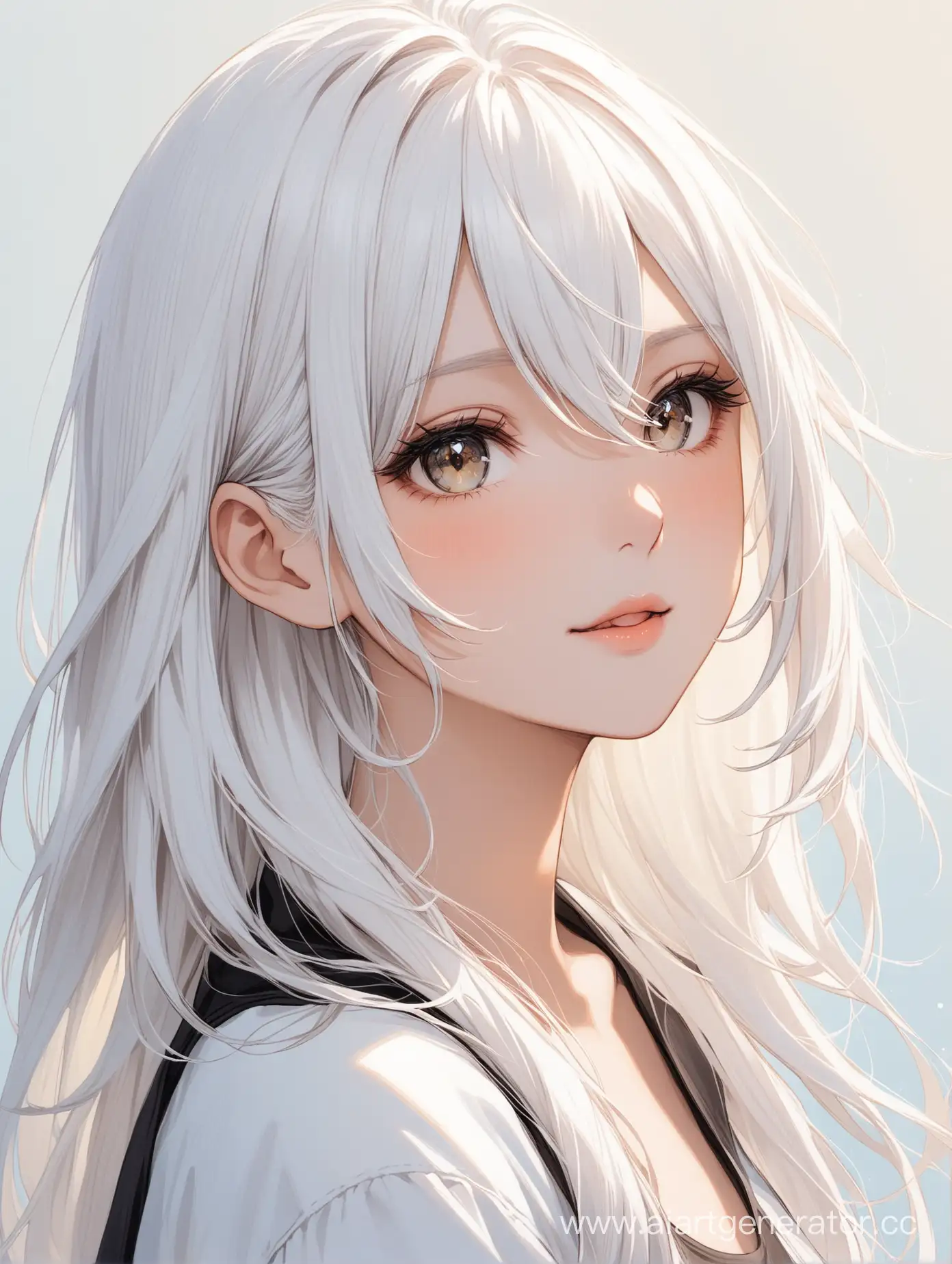 Enigmatic-Girl-with-Snowy-White-Hair