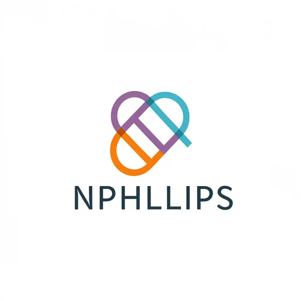 a logo design,with the text "NPHILIPS", main symbol:ICON ONLY,Moderate,be used in Education industry,clear background
