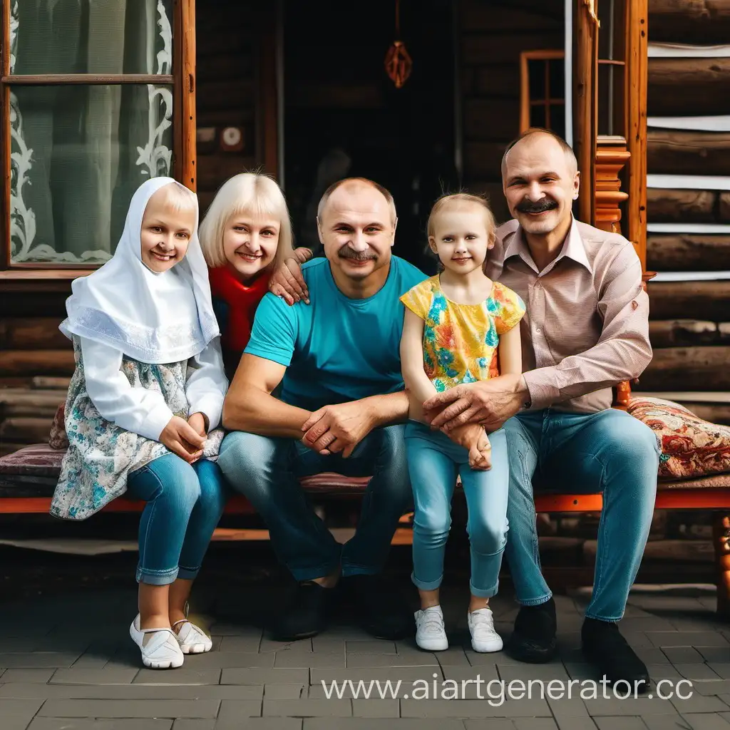 Warm-Gathering-of-a-Friendly-Russian-Family