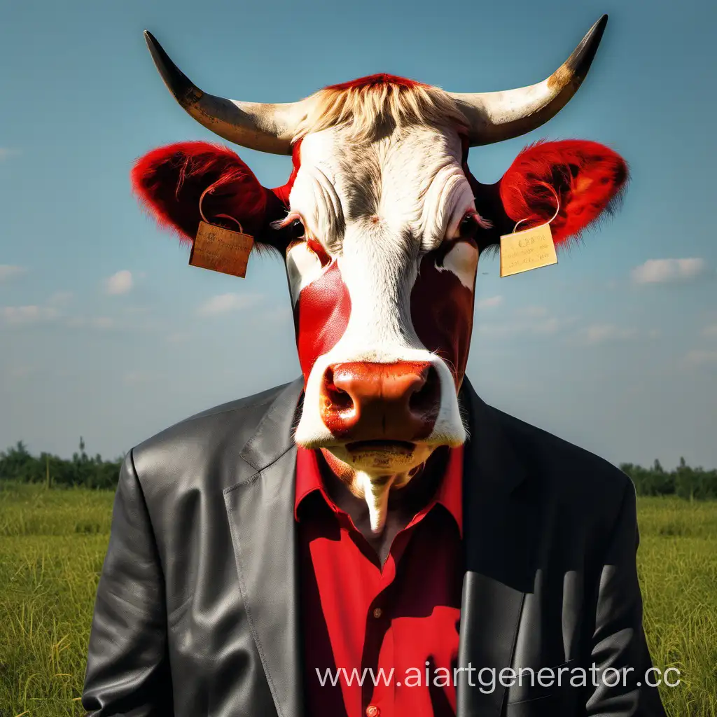 Stylish-Cow-with-Vibrant-Red-Lips-Featuring-Meladze-Art