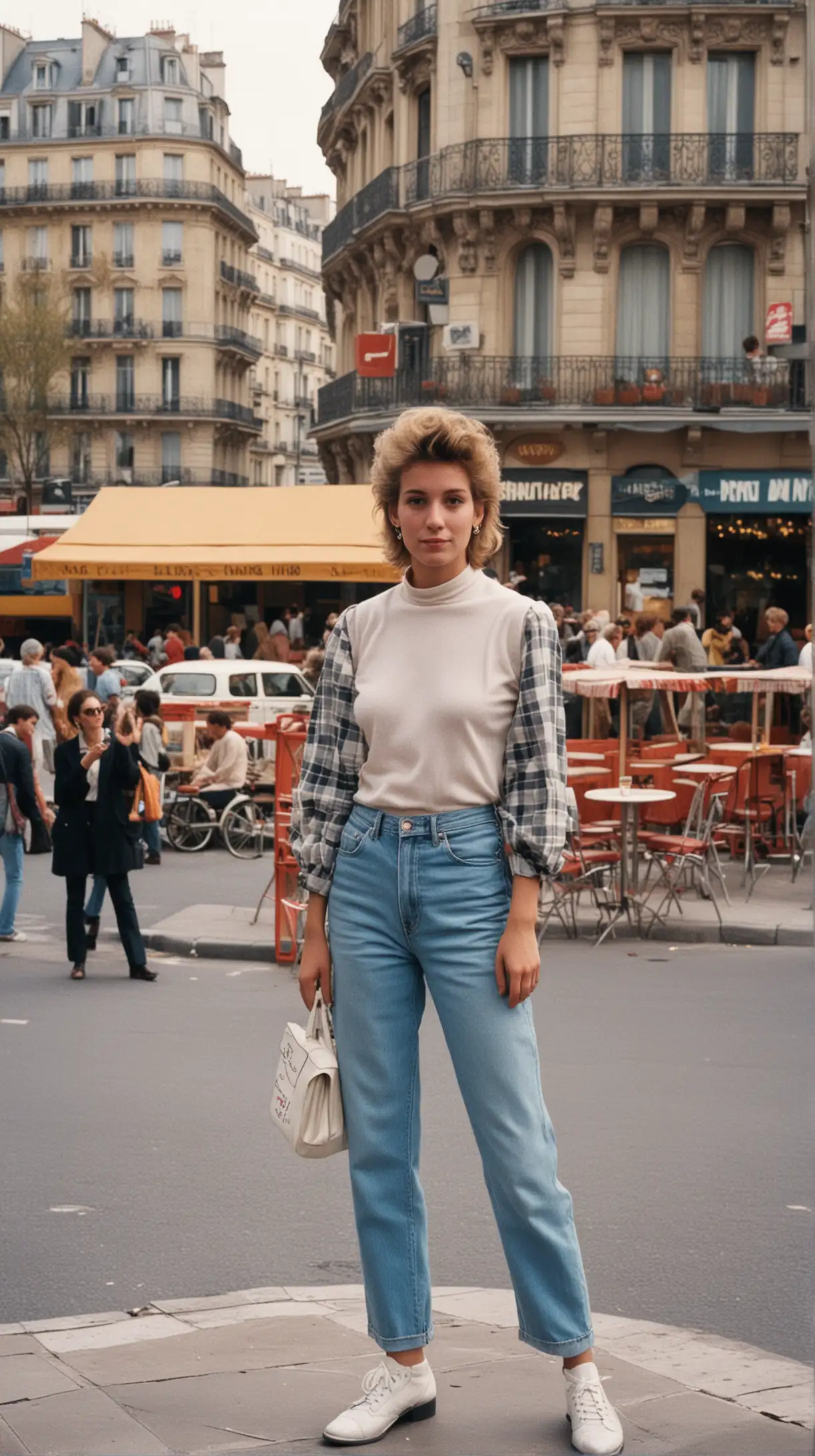 Make random photos from Paris in the 80s