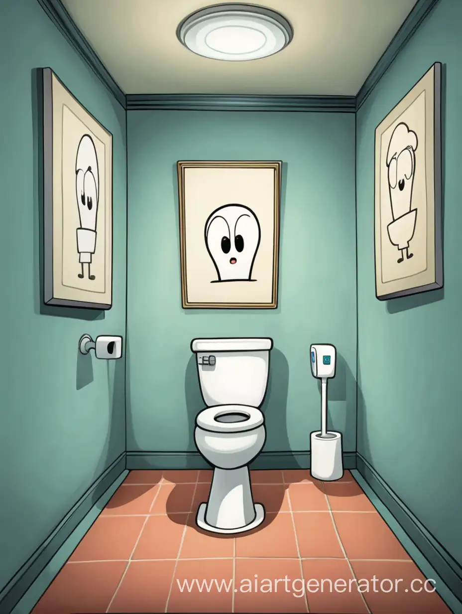 Whimsical-Cartoon-Toilet-in-a-Spacious-Setting