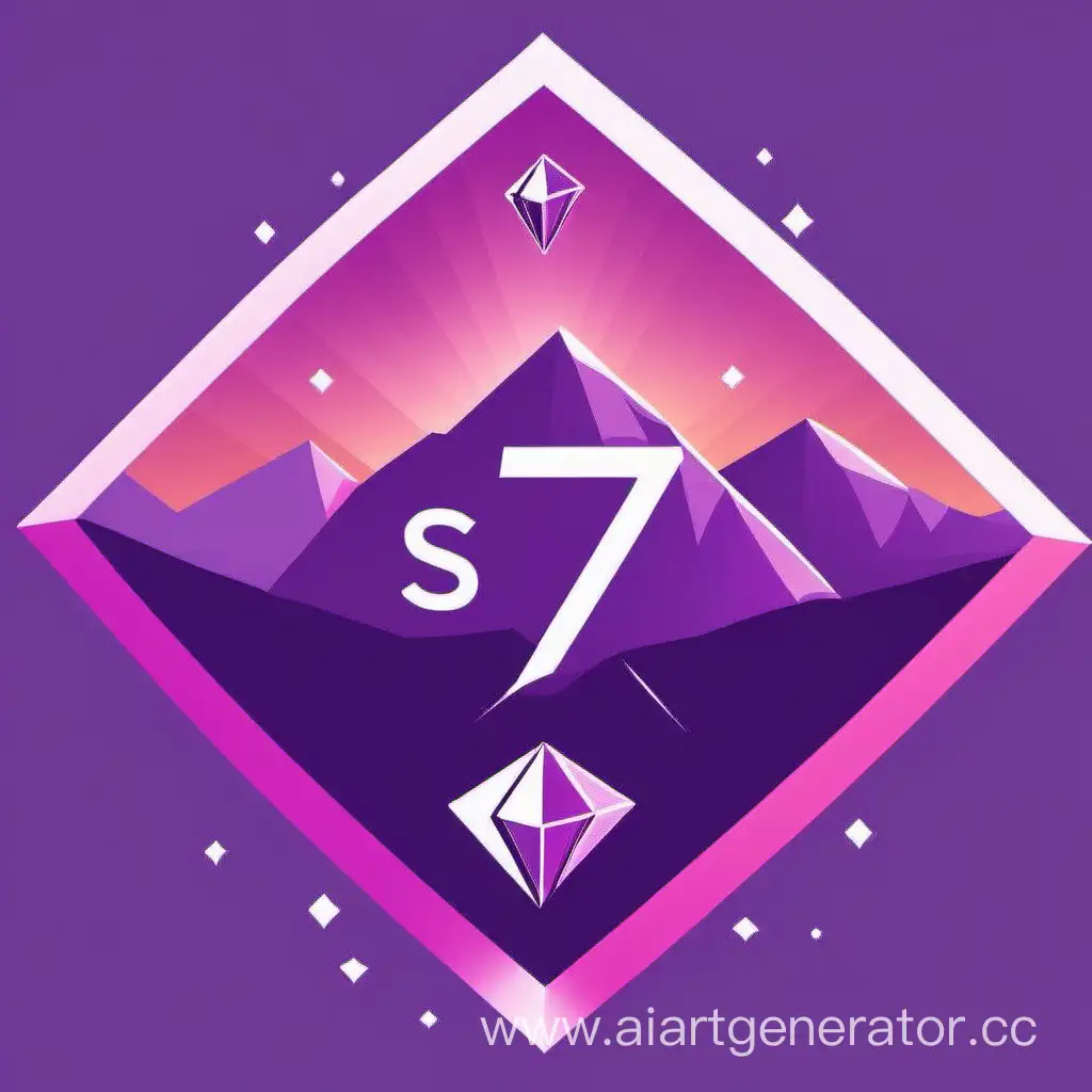Abstract-DiamondShaped-Icon-Purple-Mountains-and-Shine-7-Years