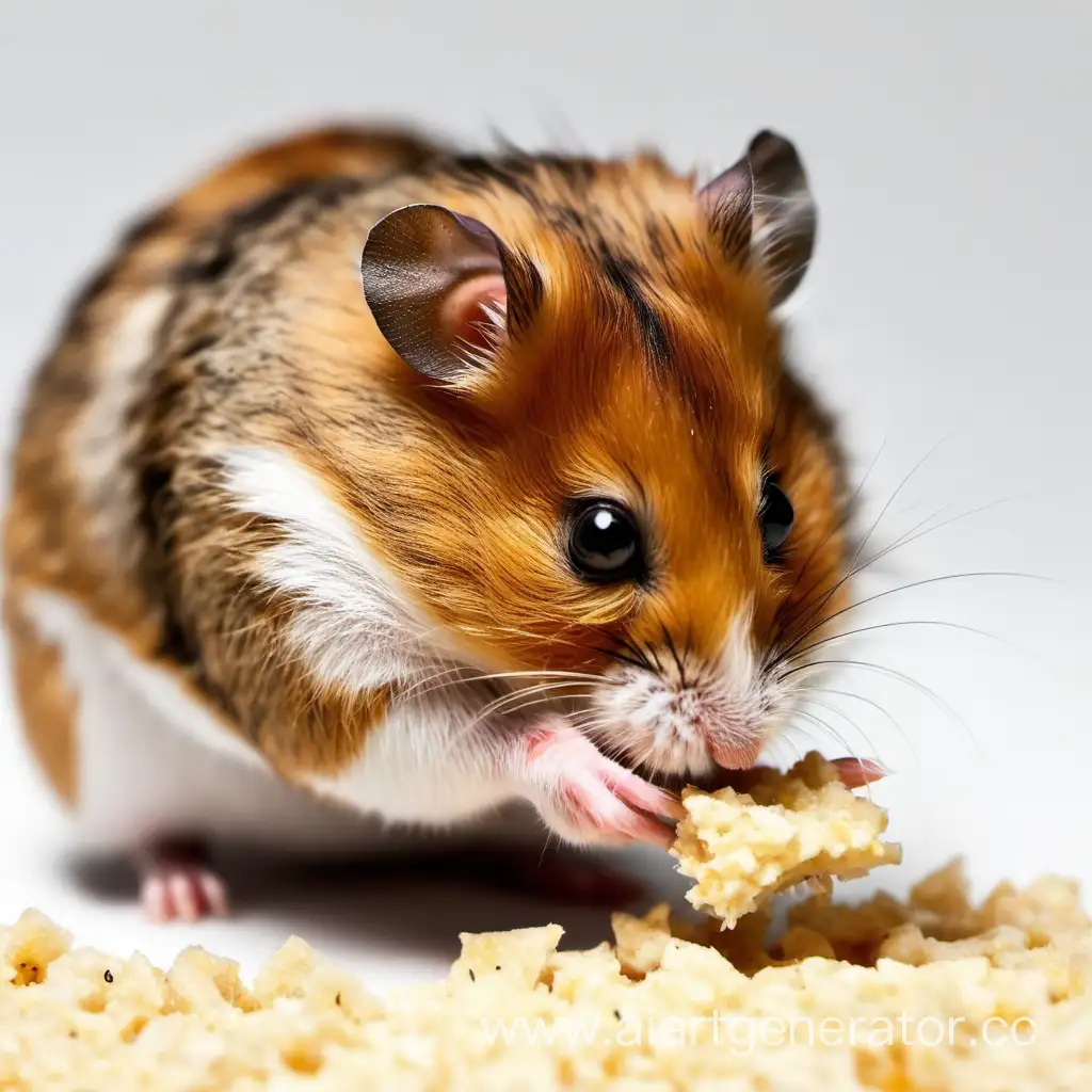 Adorable-Hamster-Enjoying-a-Wholesome-Meal