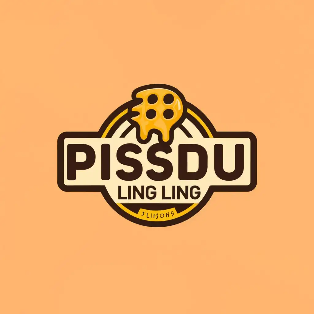 LOGO-Design-For-Pisdu-Ling-Ling-Honey-Banana-Theme-for-Restaurant-Industry