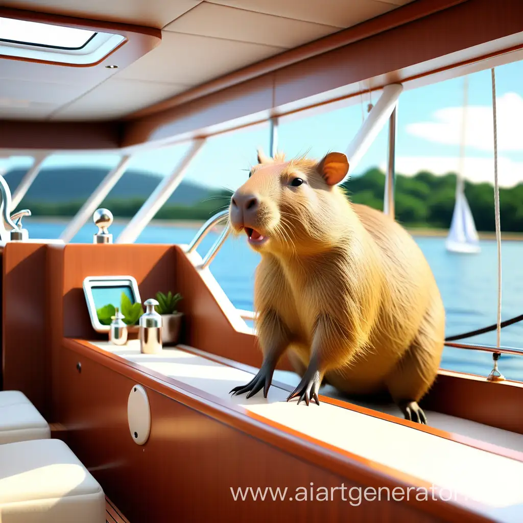 Capybara-Enjoying-a-Luxurious-Yacht-Cruise