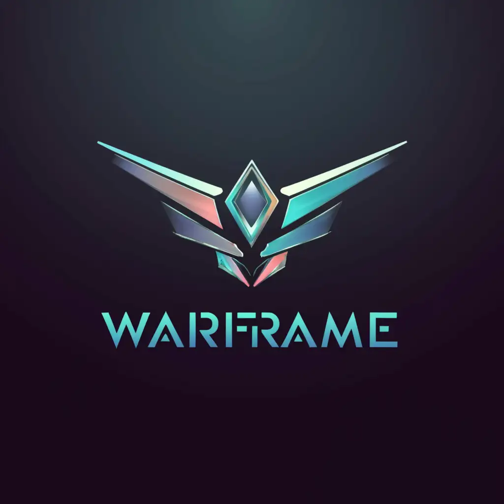 LOGO-Design-For-Flight-Light-Futuristic-Warframe-Inspired-Emblem-on-Clear-Background