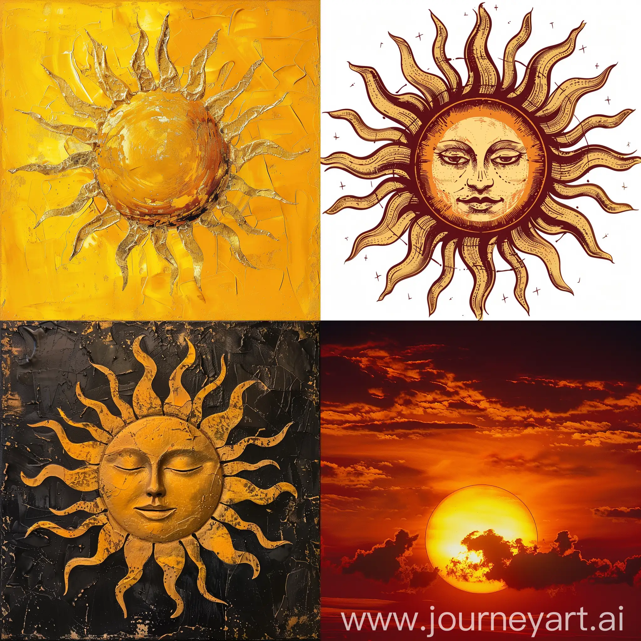 Vibrant-Sun-in-a-Symmetrical-Composition