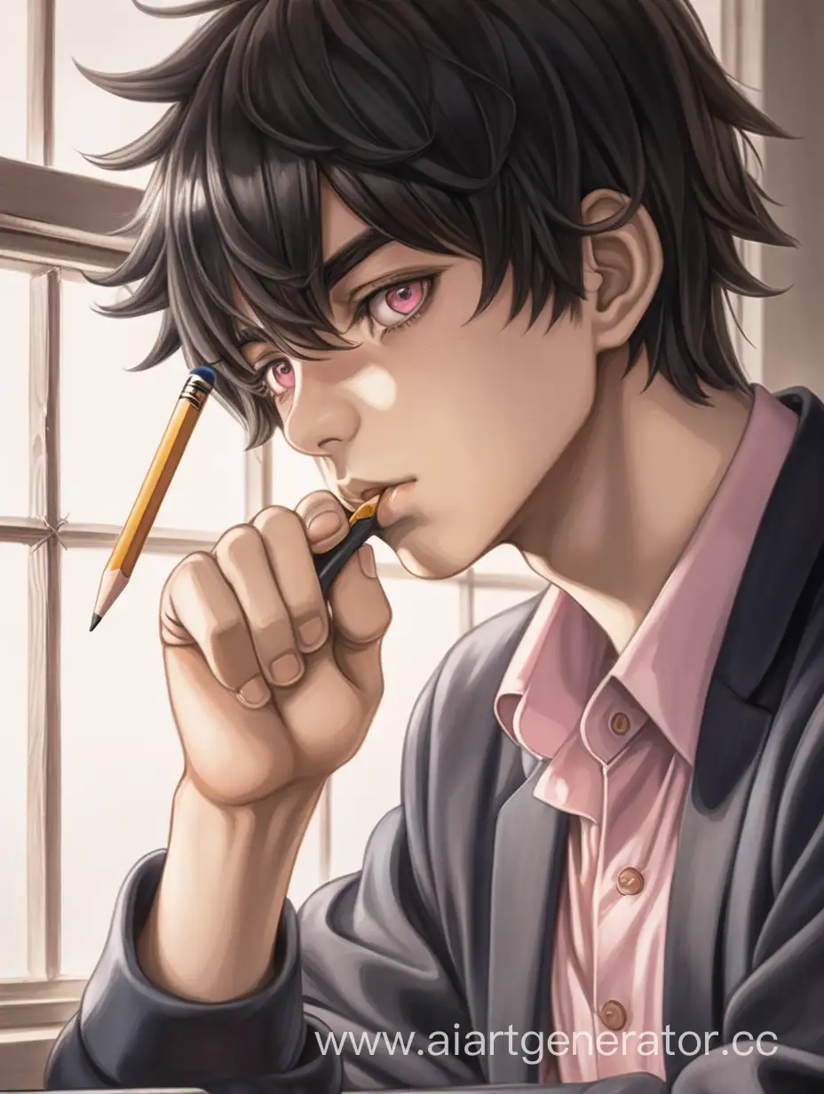 Focused-Young-Artist-Sketching-by-Window-Intense-Anime-Style-Portrait