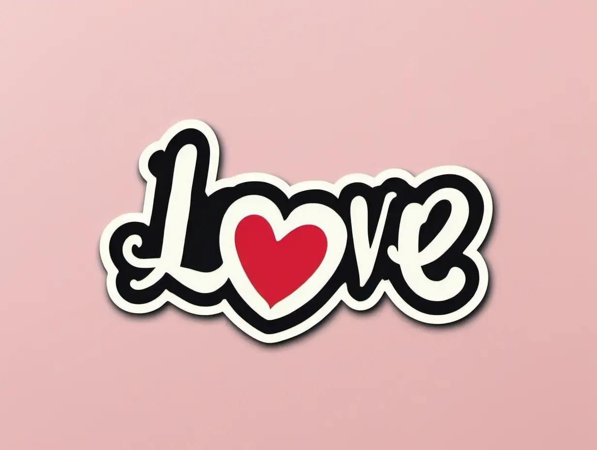 Heartfelt Love Sticker Collection for Expressing Affection and Emotion