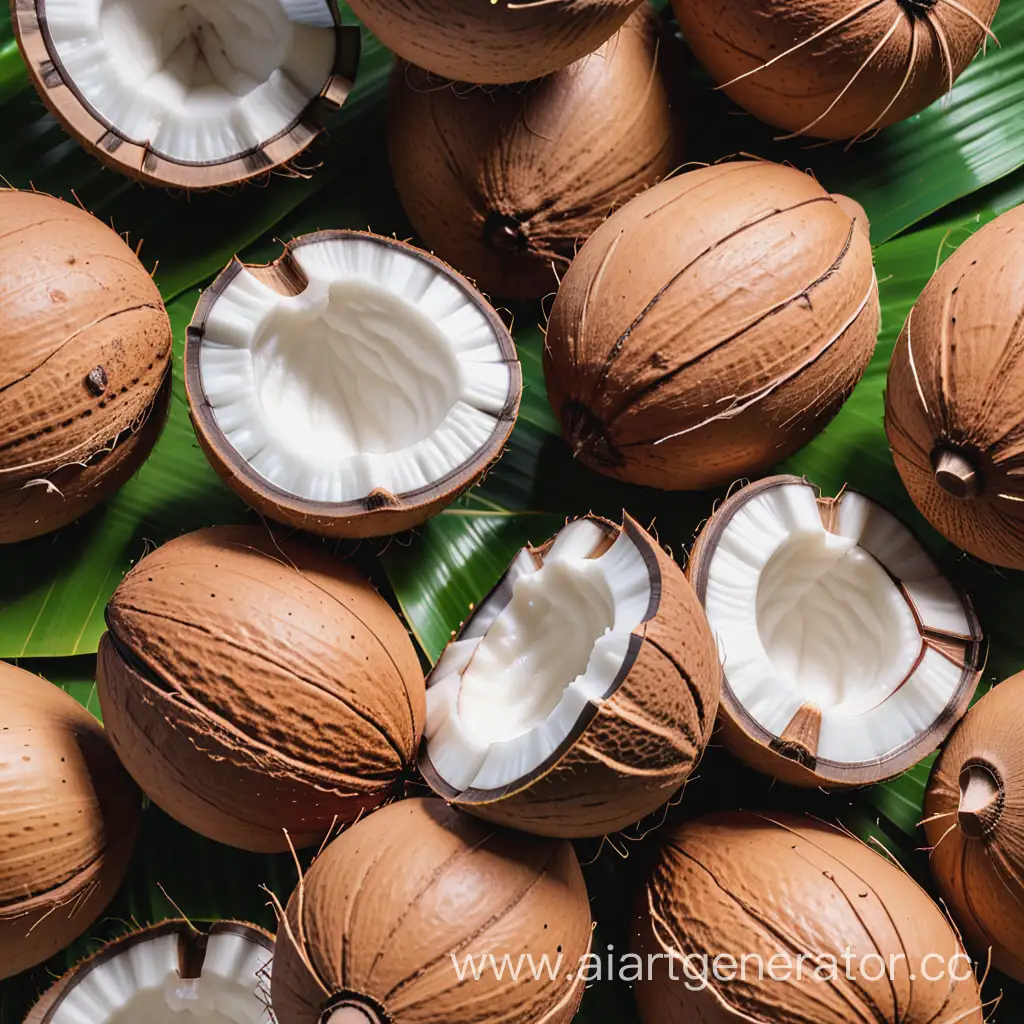 Tropical-Coconut-Grove-Paradise-Serene-Background-of-Lush-Coconut-Trees