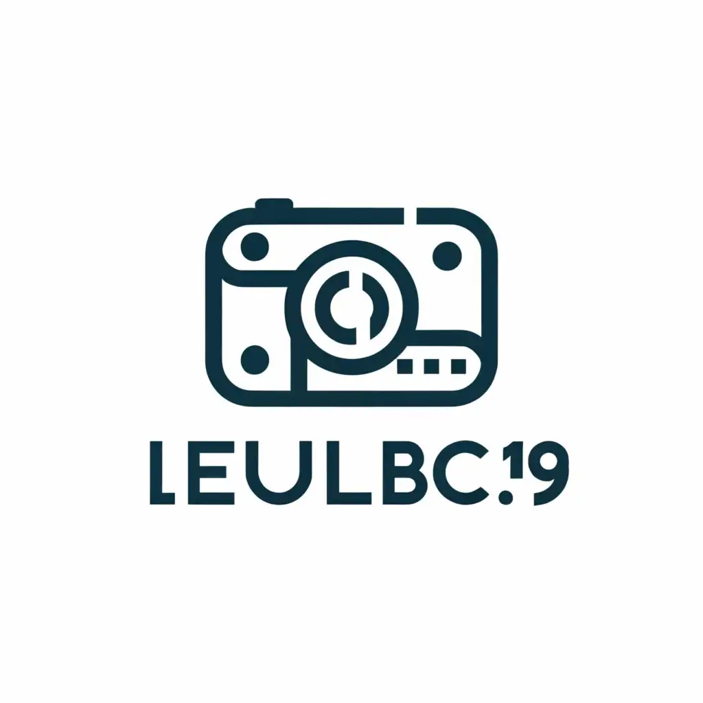 a logo design,with the text "leulbc.19", main symbol:camera,Moderate,clear background