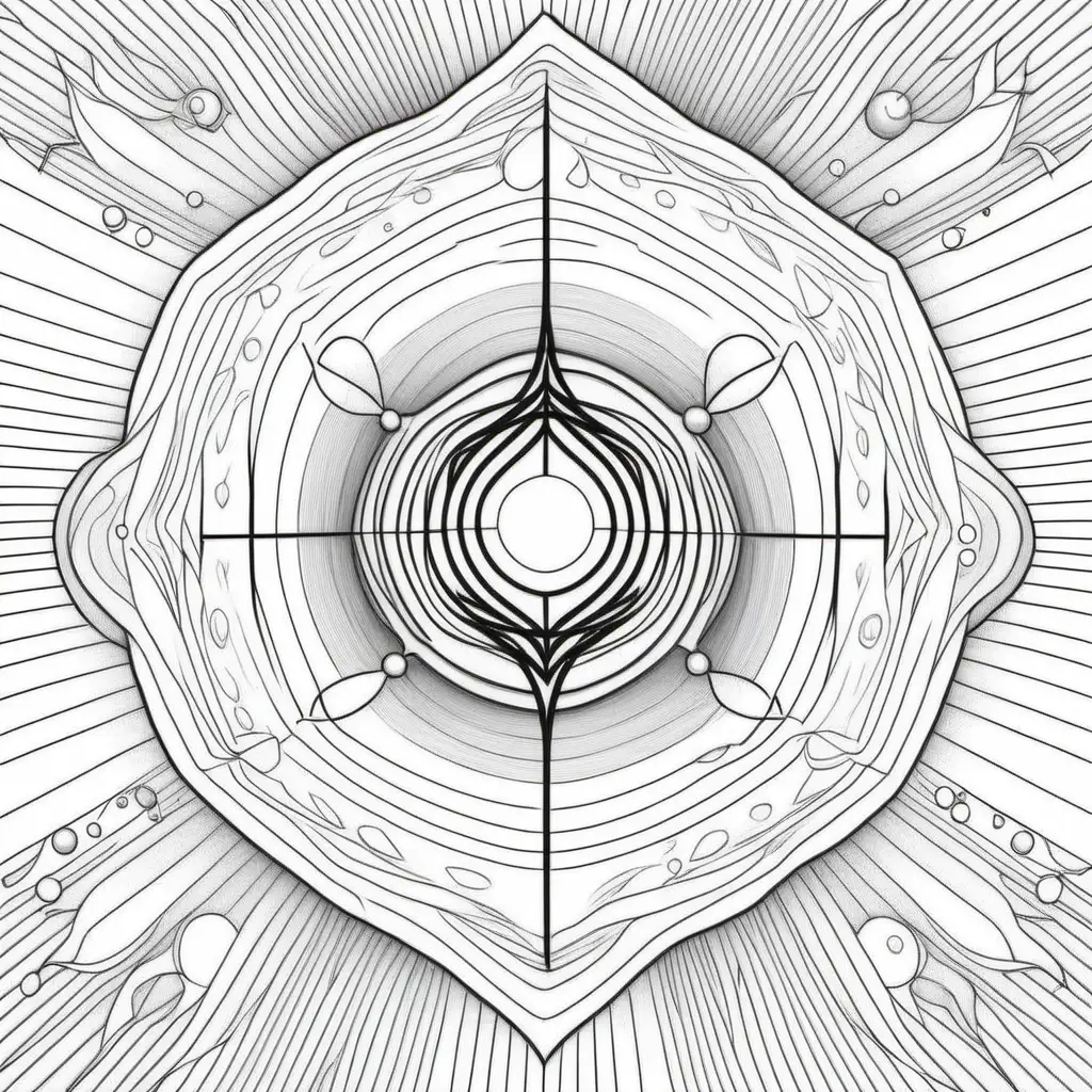 Quantum World Coloring Book Pages