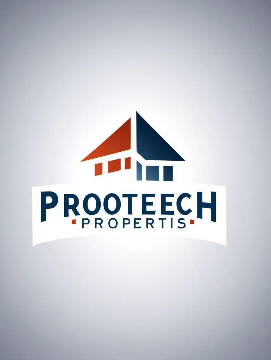 Modern Real Estate Logo Design for ProTech Properties