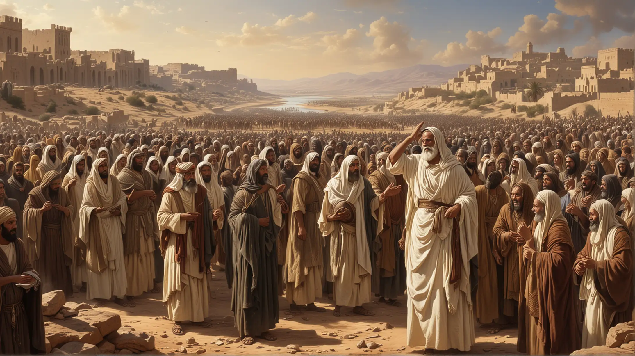 Israelites Destroy Jabesh Gilead to Save Benjamites Lineage