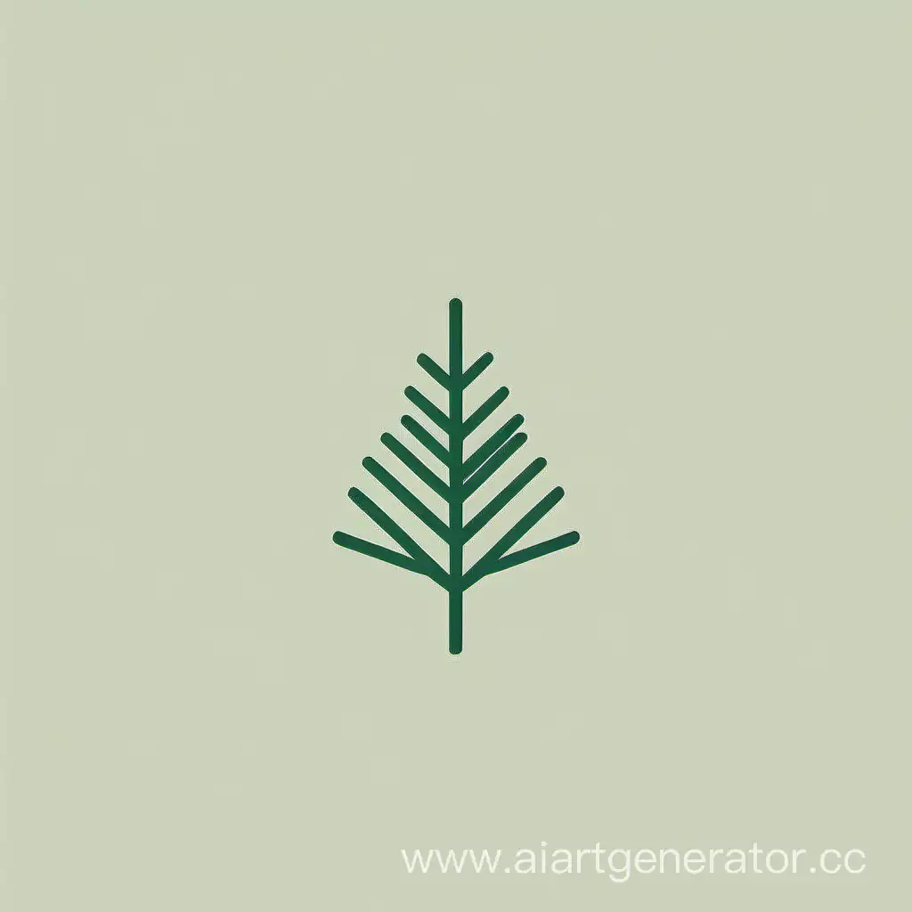 Minimalist-Pine-Logo-with-Thin-Needles-Clean-and-Elegant-Design