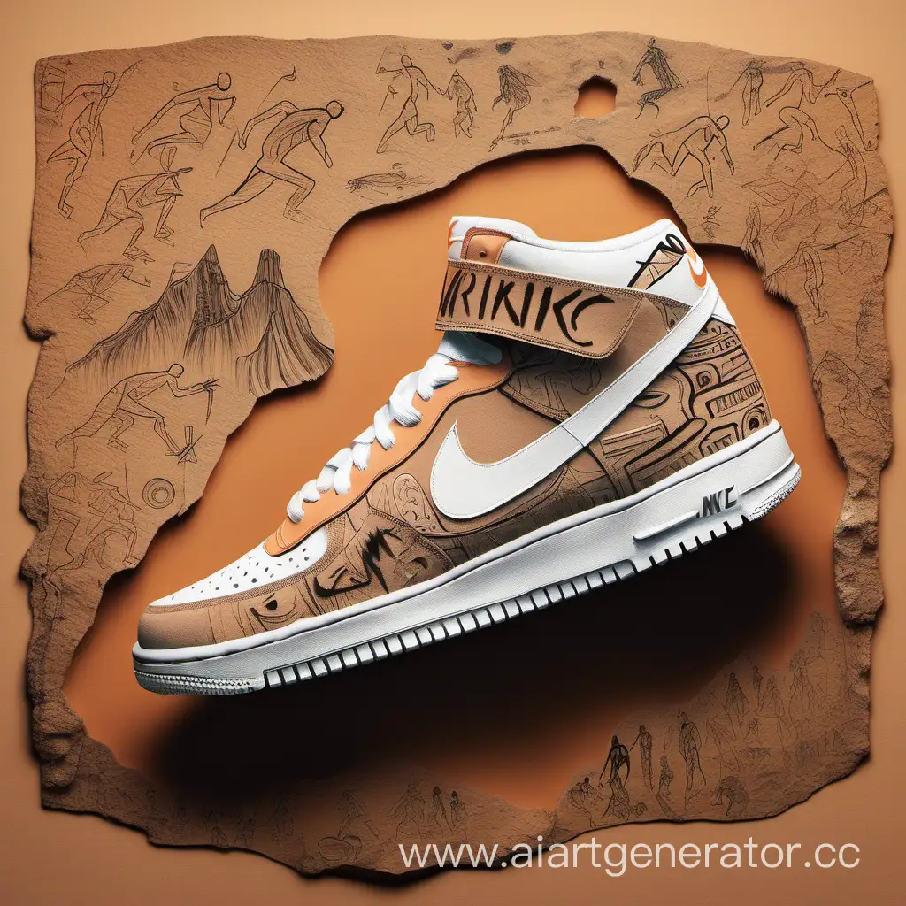 Customized-Nike-Sneakers-Featuring-Ancient-Cave-Drawings