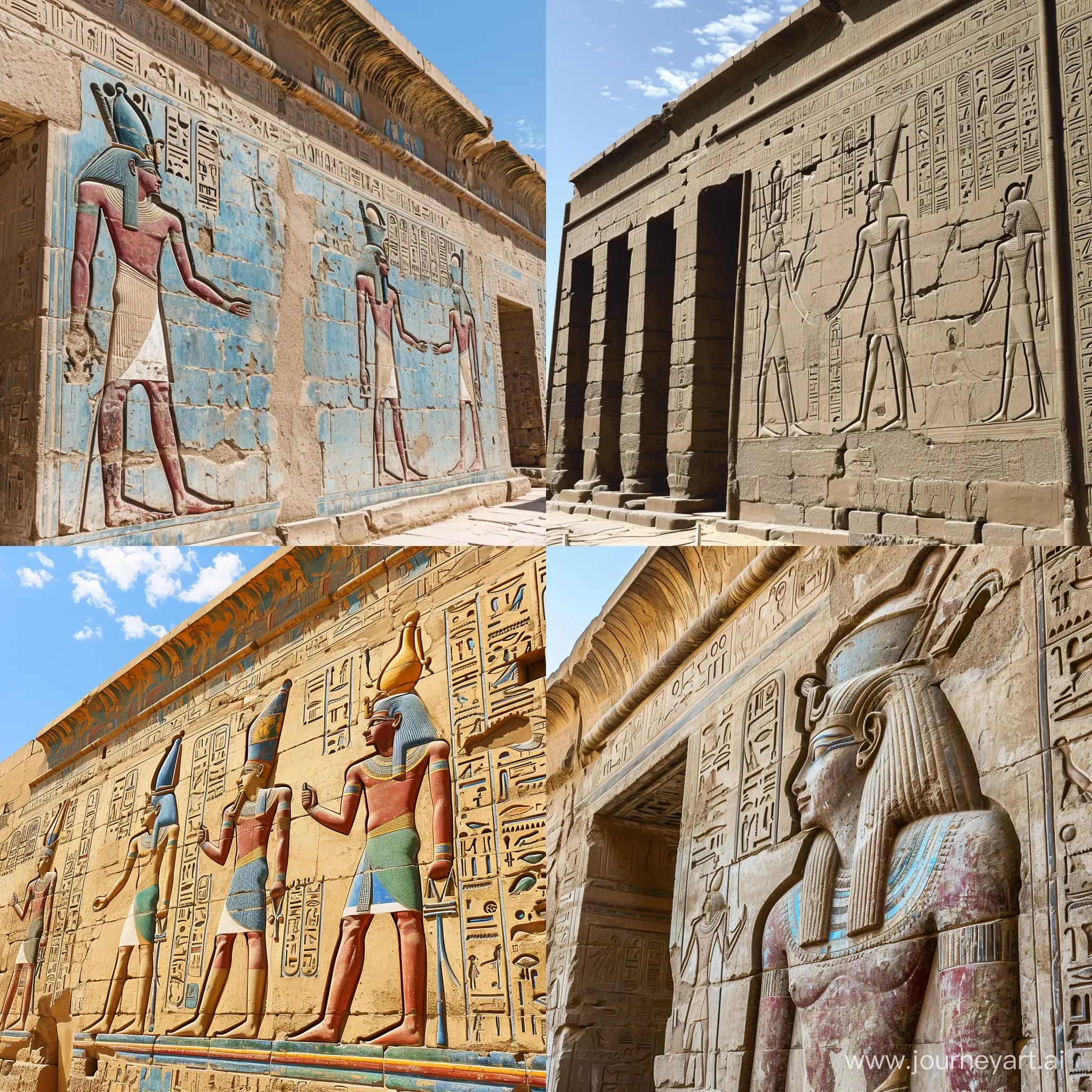 ancient egypt pannel wall