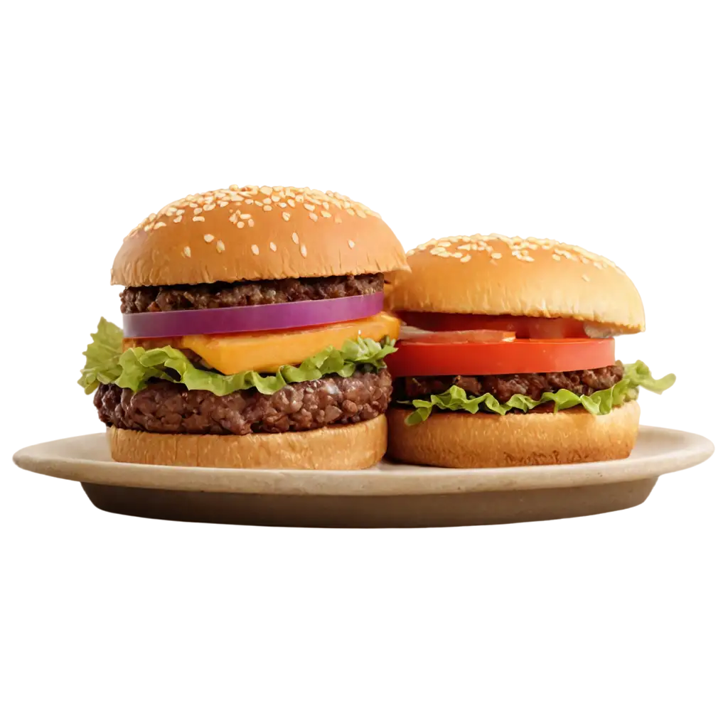 Mouthwatering-Fresh-Beef-Burger-PNG-Image-HighQuality-Visual-for-Enhanced-Online-Presence