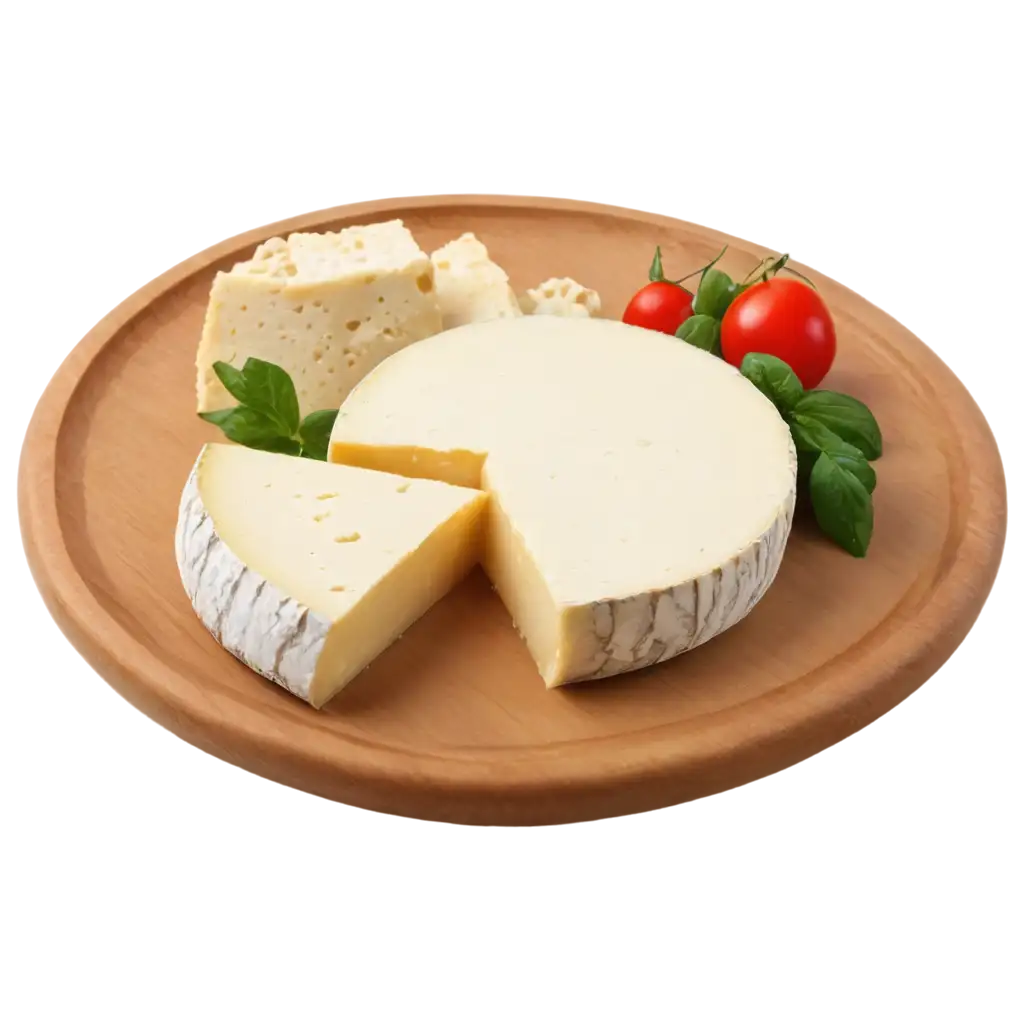 cheese with plate for logo
