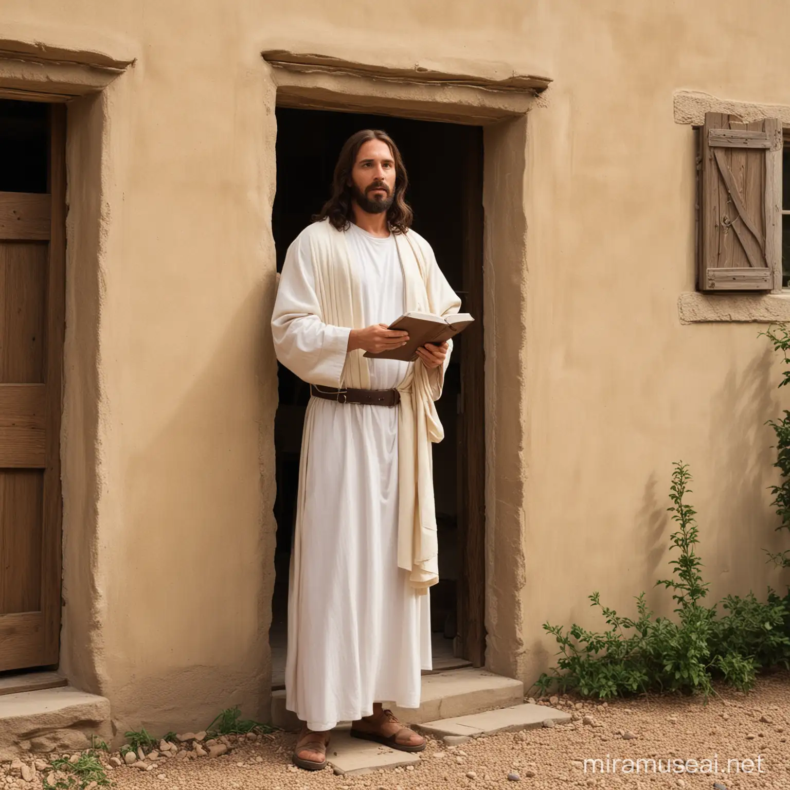 Jesus Christ Inspecting a House