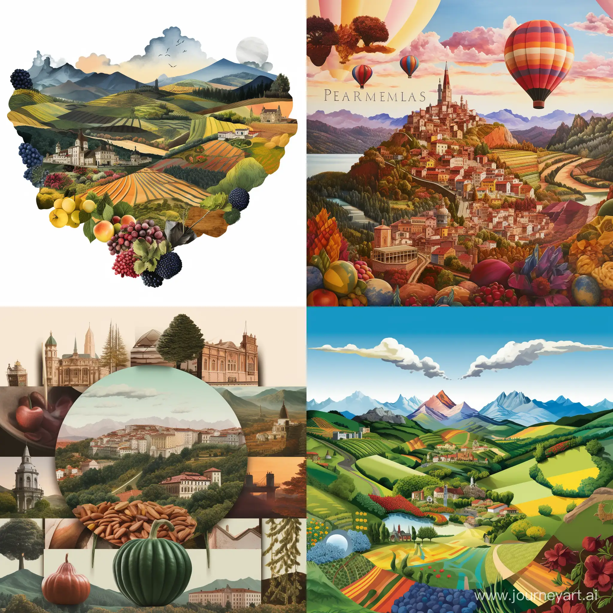 Diverse-Splendors-of-Piedmont-Provinces-Collage