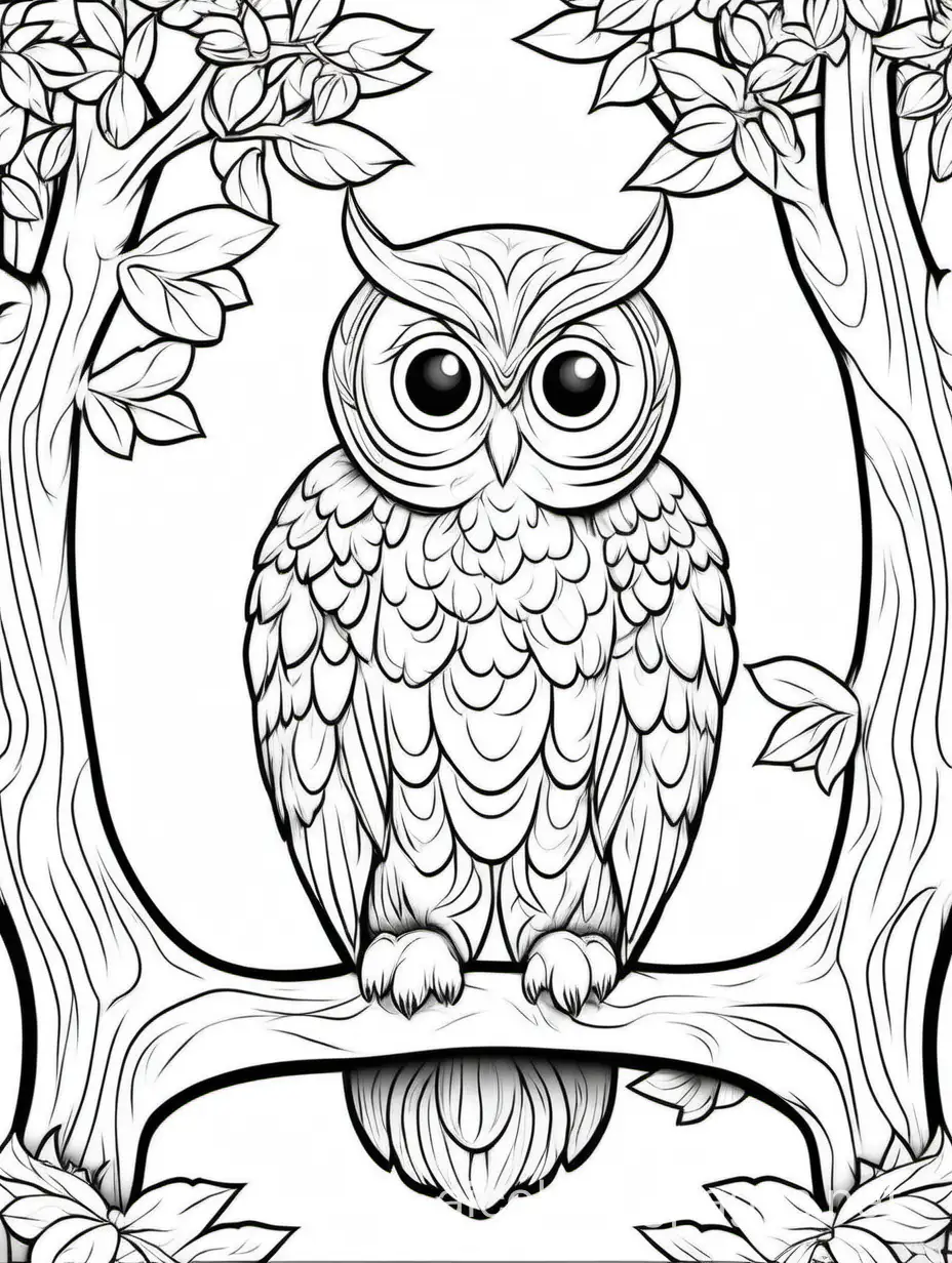 Simple-Owl-Coloring-Page-for-Kids