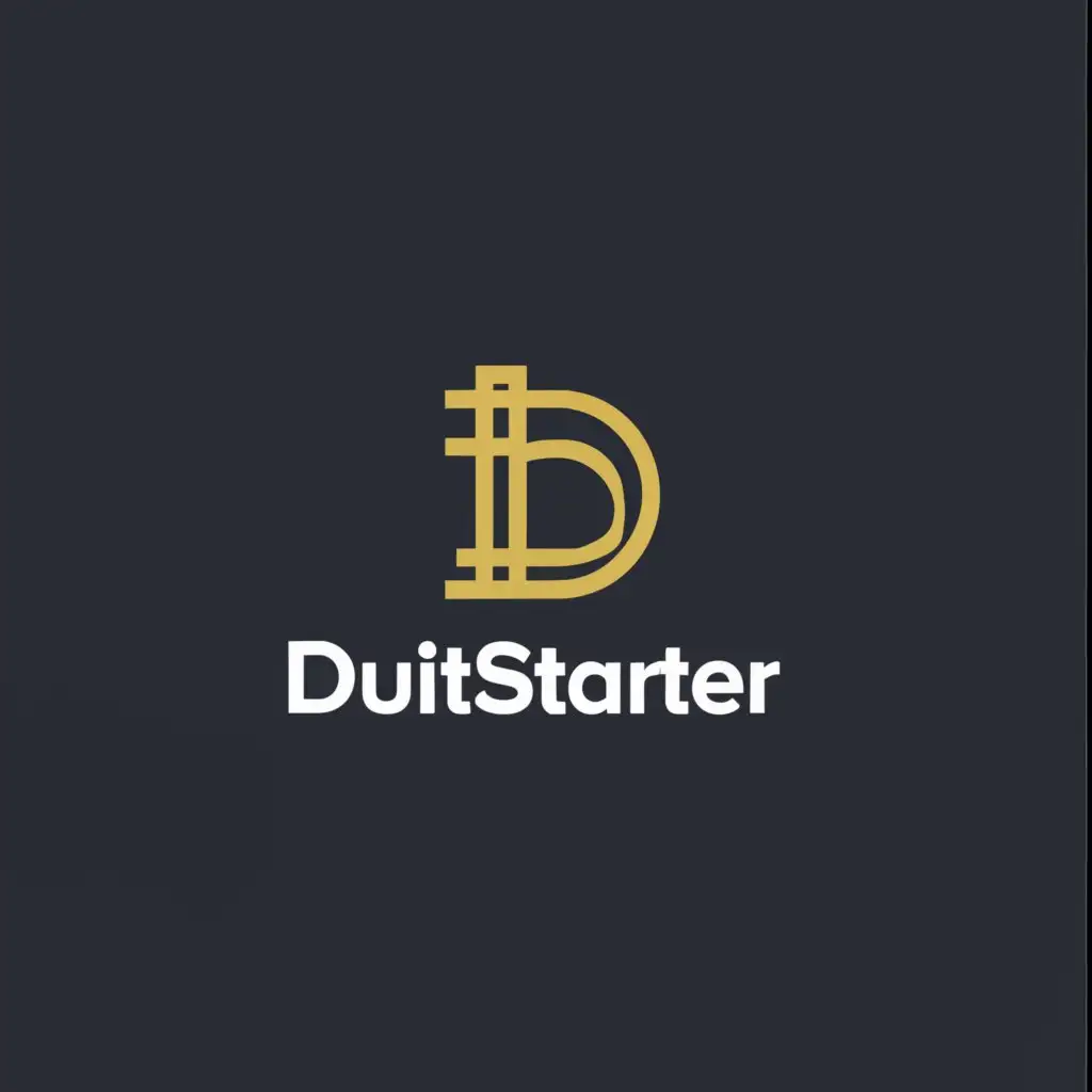 a logo design,with the text "Duitstarter", main symbol:money,Moderate,be used in Finance industry,clear background