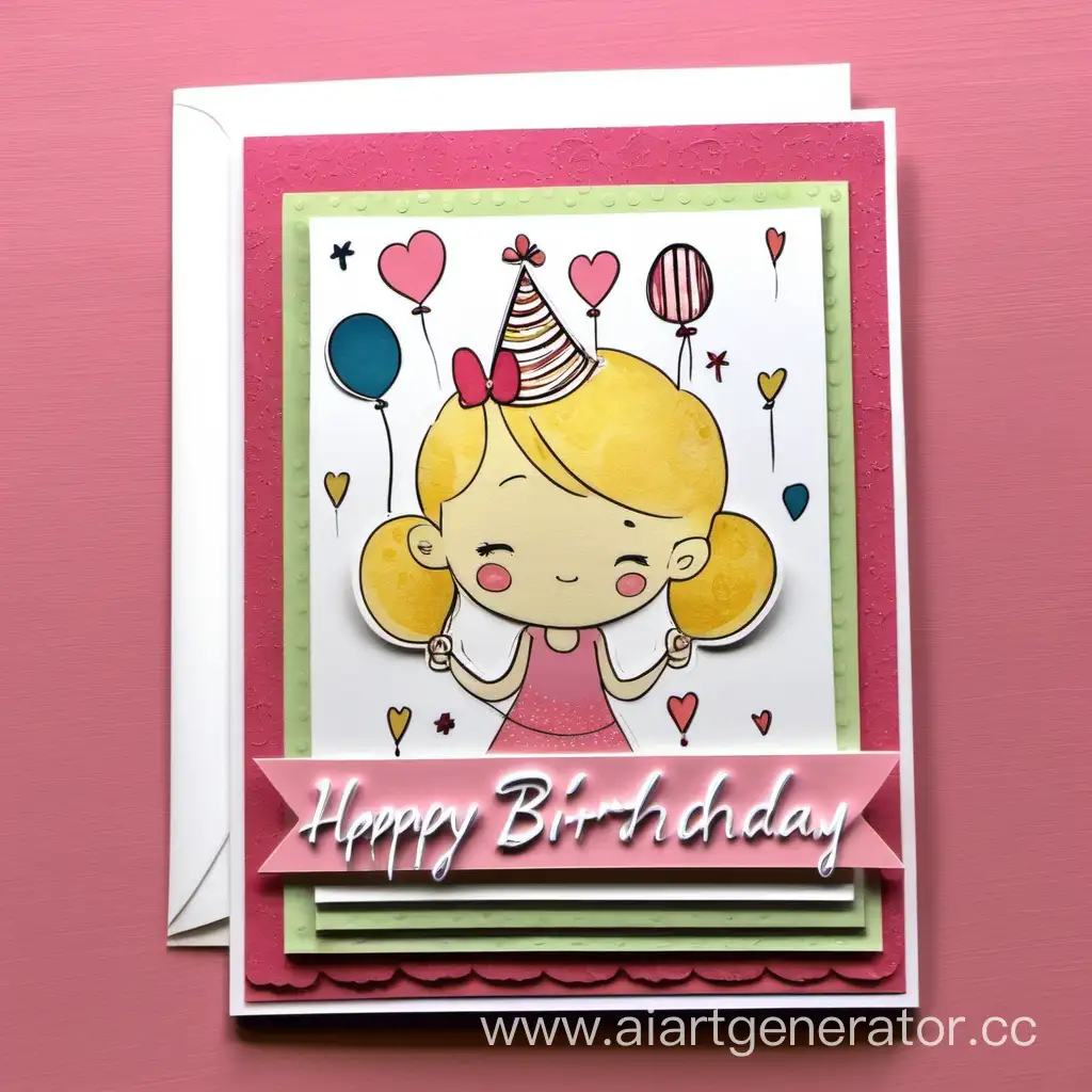 Adorable-Birthday-Card-Design-for-a-Young-Girl