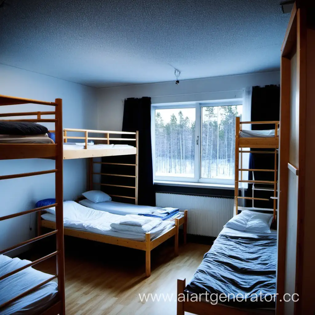 наше общежитие в Финляндии 
