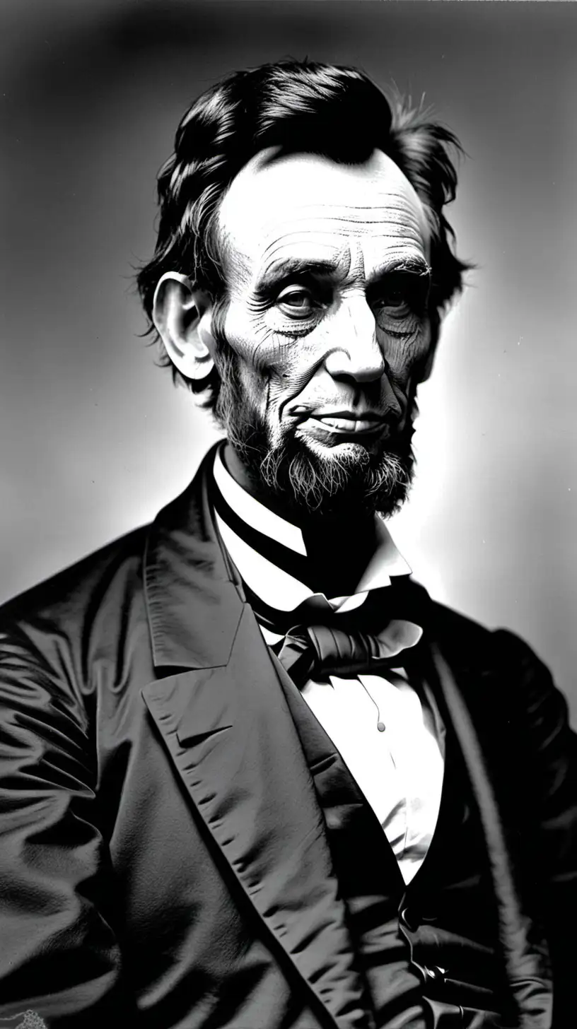 President Lincoln Addressing the Nation
