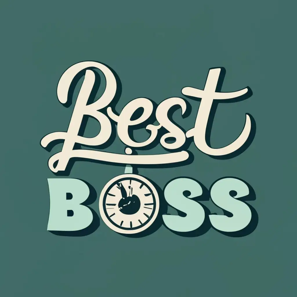 logo, Best boss, with the text "Best boss", typography, be used in Sports Fitness industry