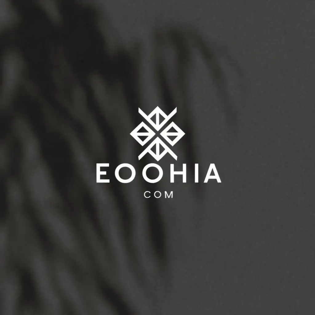 a logo design,with the text "exothia.com", main symbol:abstract,Minimalistic,be used in Travel industry,clear background