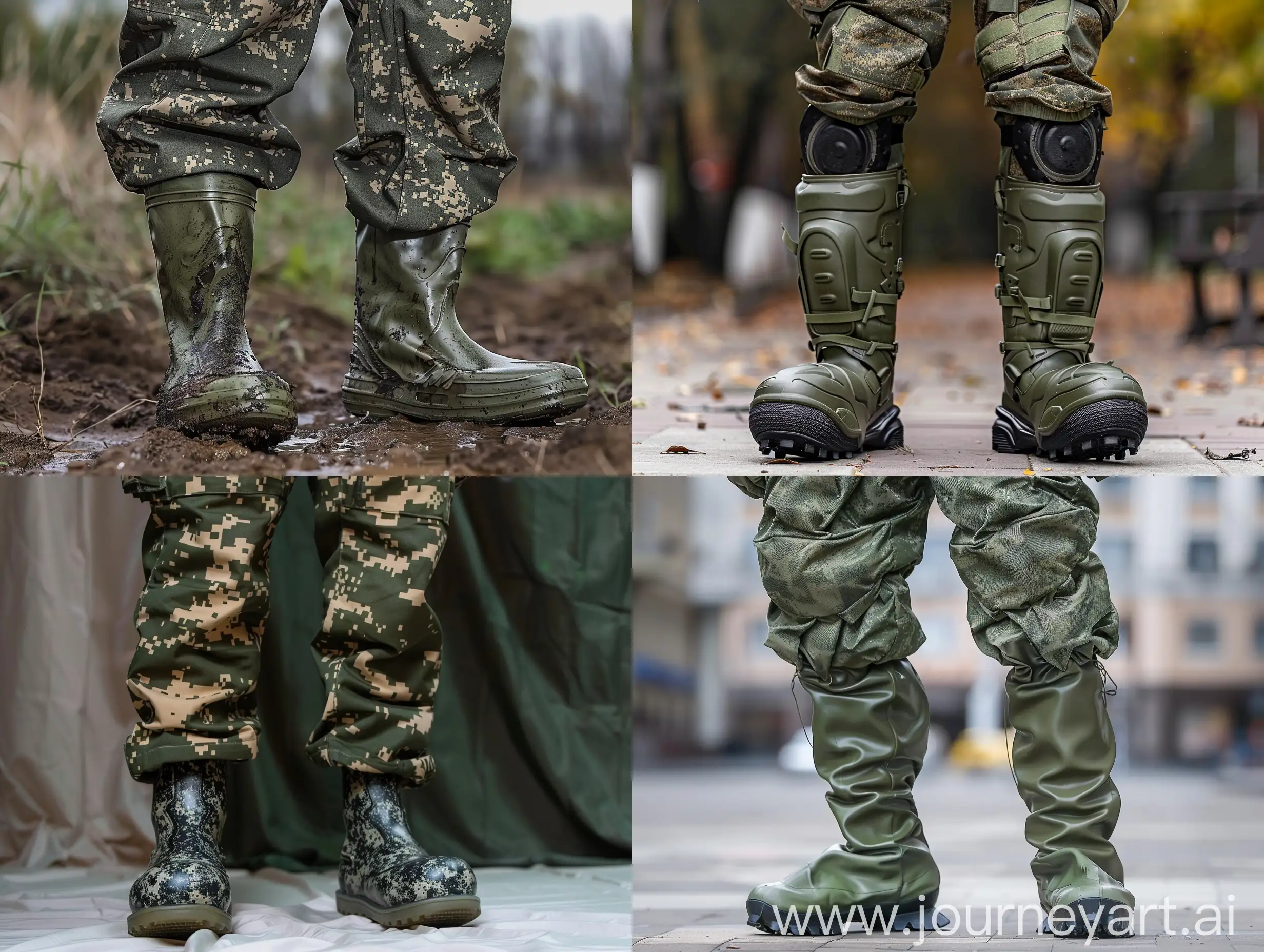 Russian-Army-NBC-Suit-with-Galoshes-on-Person