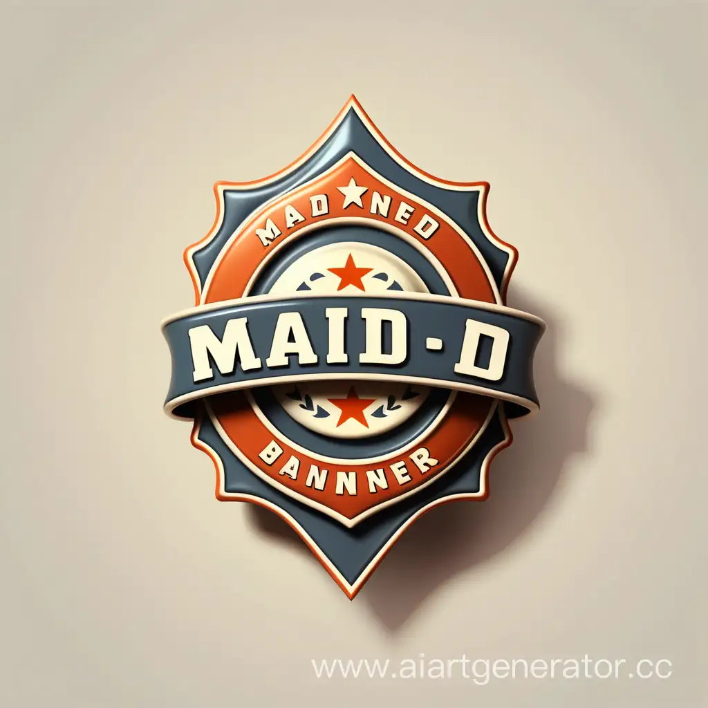 Vintage-3D-Badge-Logo-Design-with-Banner-Element