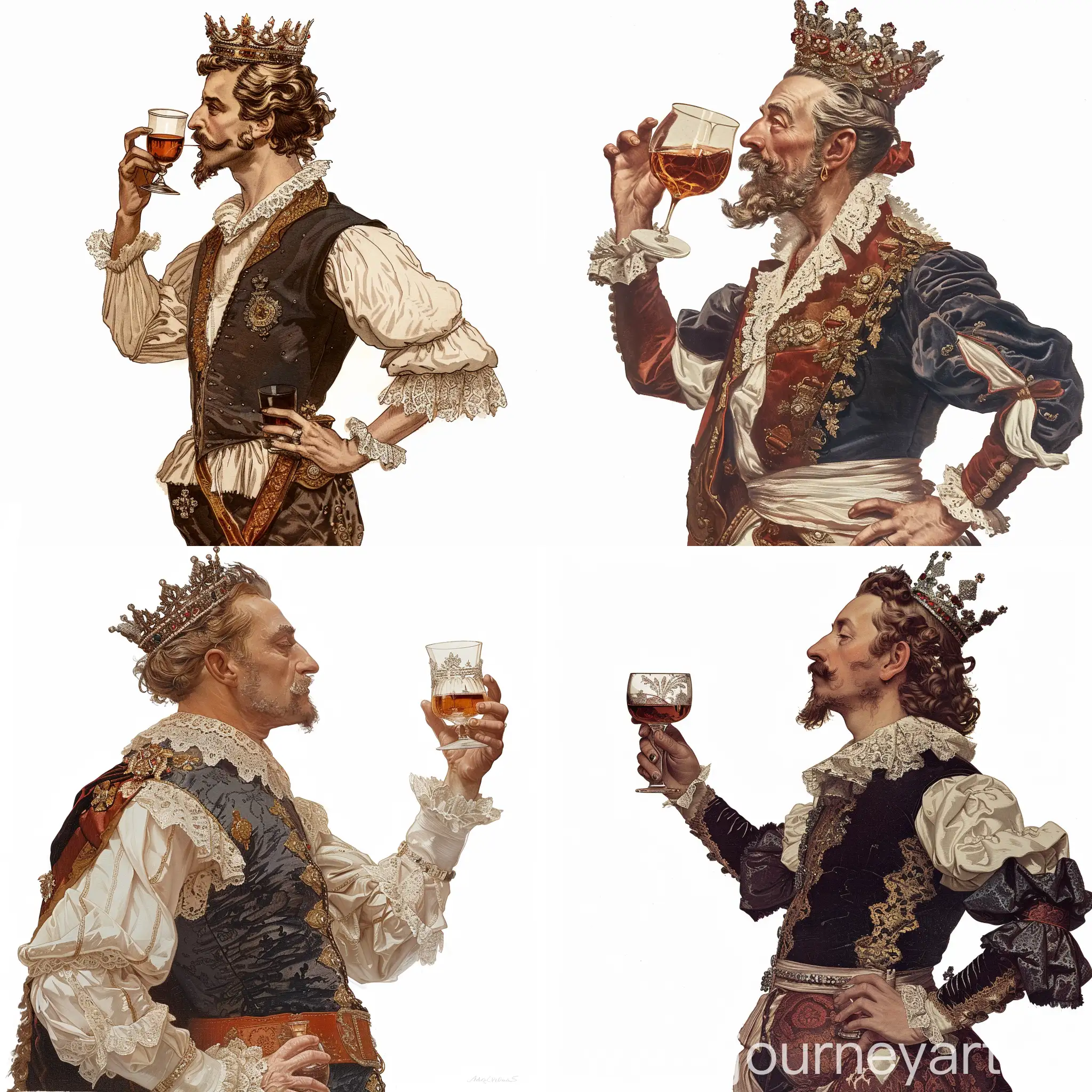 Regal-Portrait-of-an-Ancient-Spanish-King-Enjoying-Cognac-in-Opulent-Attire