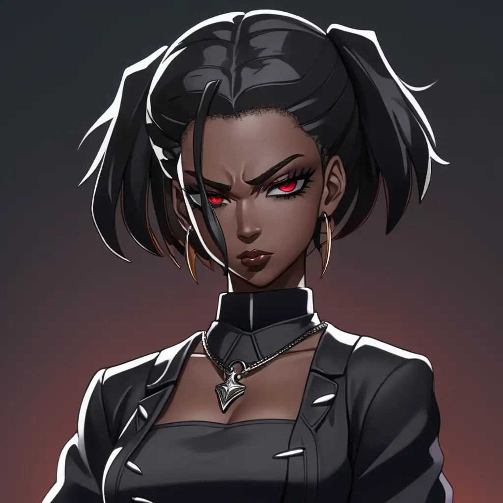 Black Evil Anime Characters (Woman)