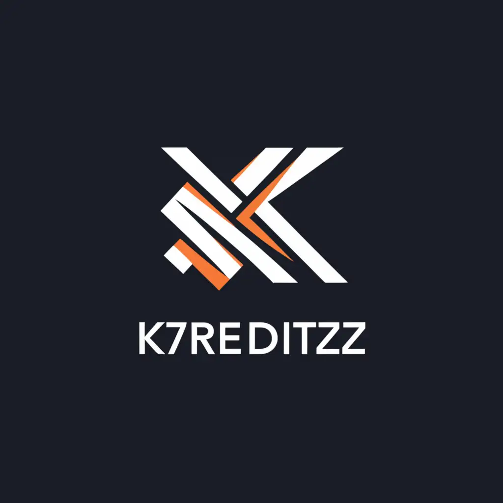 a logo design,with the text "K7R_EDITZ", main symbol:EDITING,Moderate,clear background