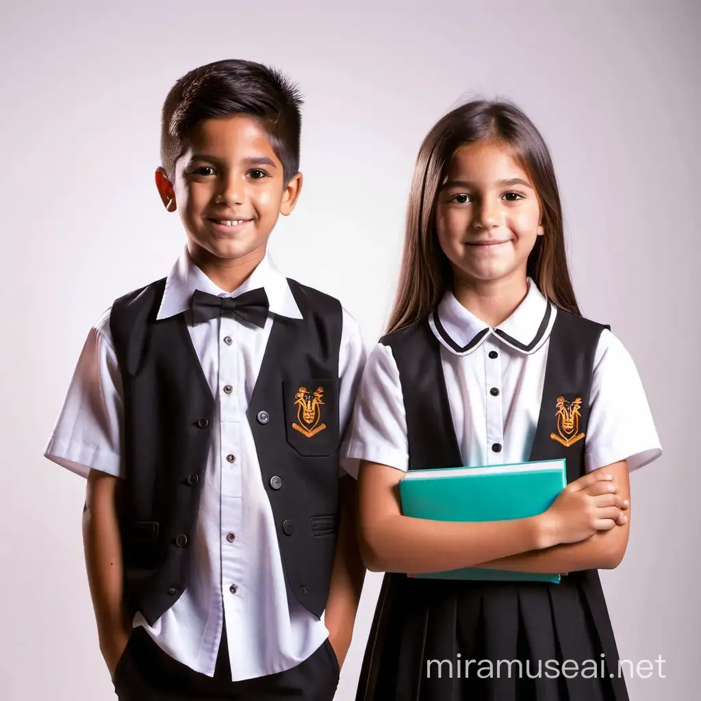 2 students boy and girl