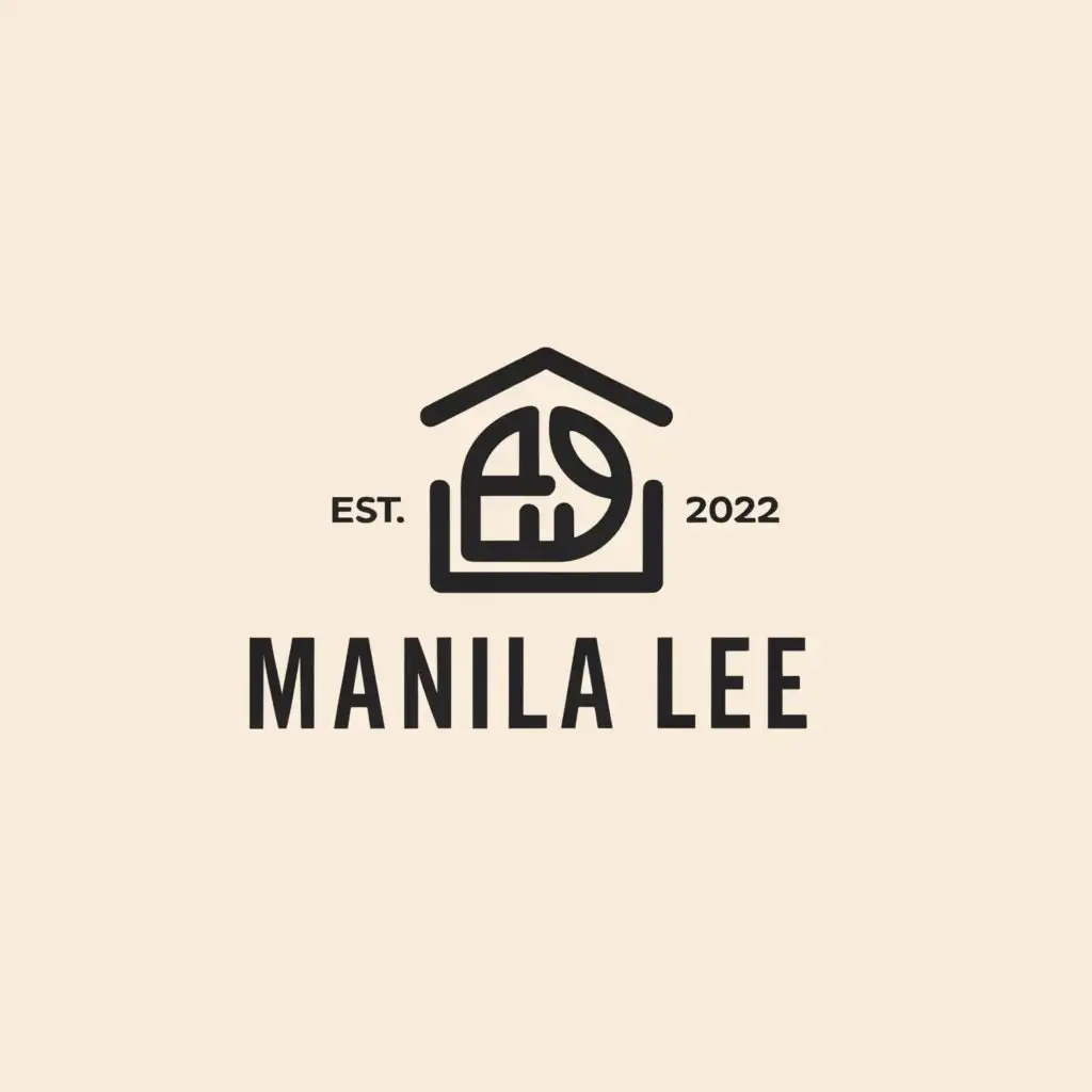 a logo design,with the text "MANILA LEE", main symbol:room,Moderate,be used in Travel industry,clear background