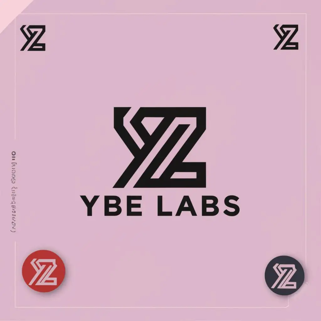 a logo design,with the text "YBE Labs", main symbol:Monogram,Minimalistic,be used in Finance industry,clear background