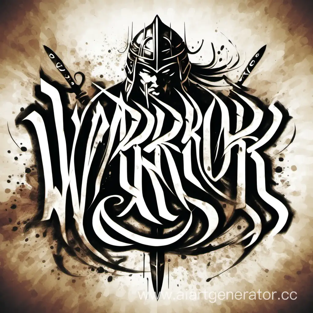 calligraphy warrior air