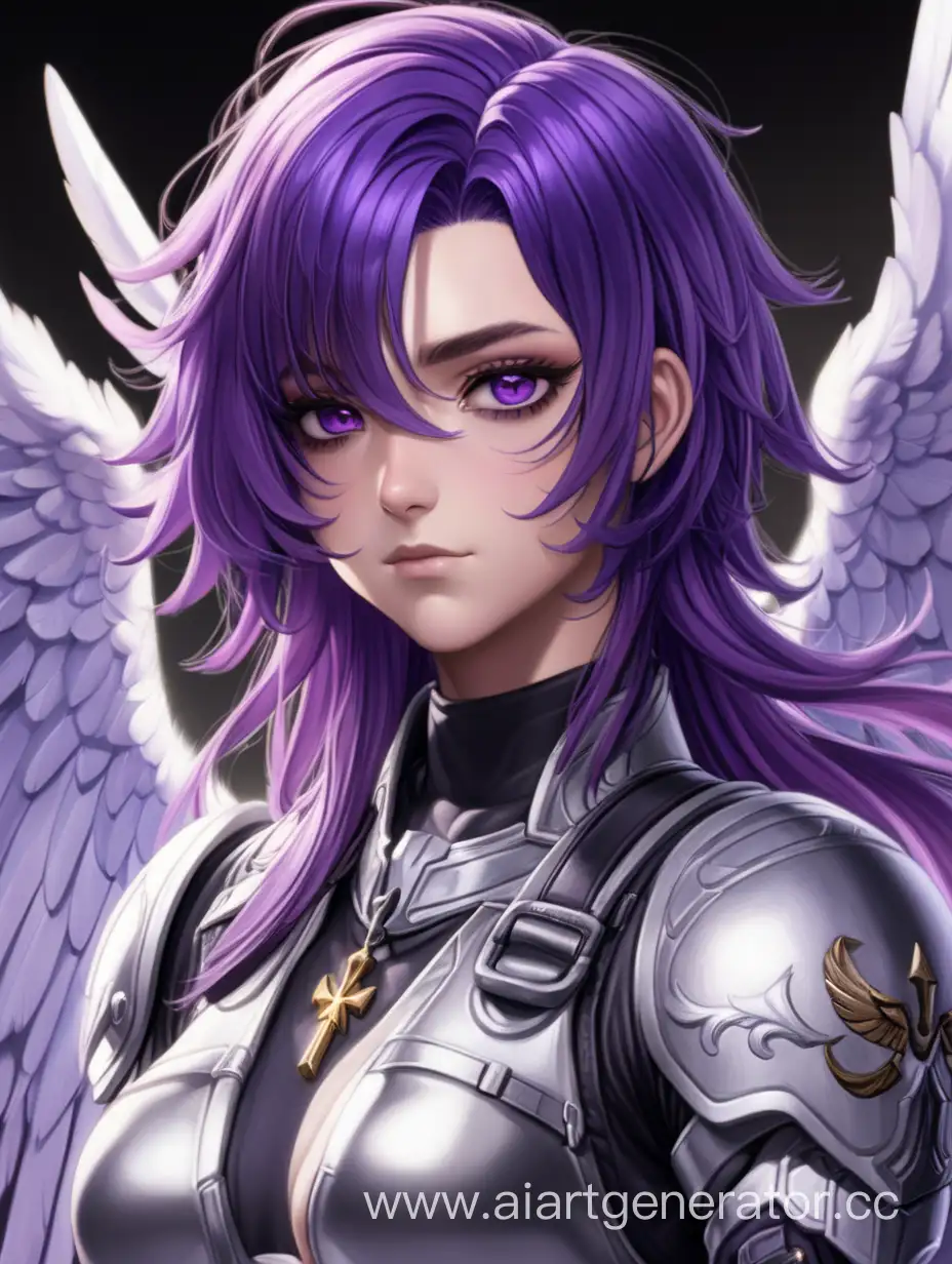 Mysterious-Archangel-with-Purple-Hair-and-Black-Eyes