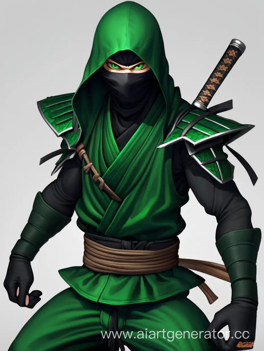 Mystical-Green-Ninja-Embraced-by-Darkness