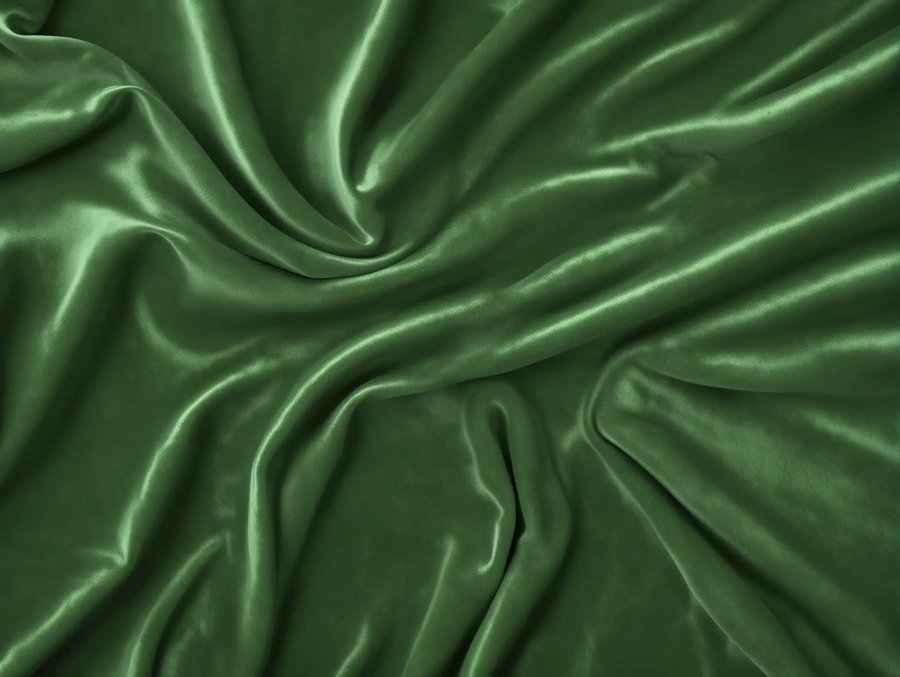 Hyperrealistic Green Velvet Texture Background