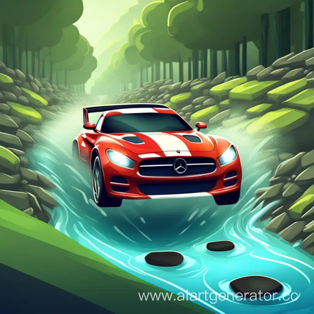Streamside-Car-Racing-Exciting-Avatar-for-Telegram-Channel